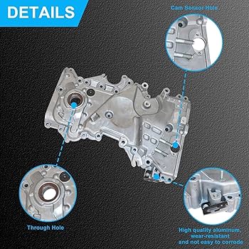 Amazon.com: Priprilod Engine Oil Pump Timing Chain Cover